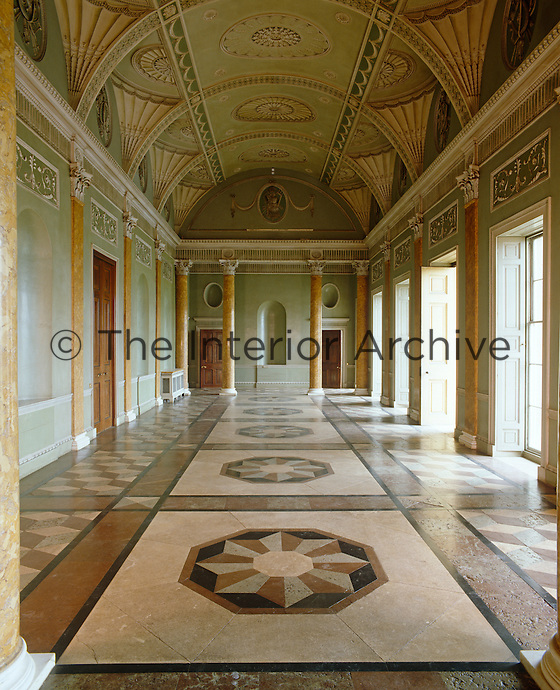 James Wyatt's vaulted hall at Heveningham Hall is considered to be one of the most beautiful rooms in England
