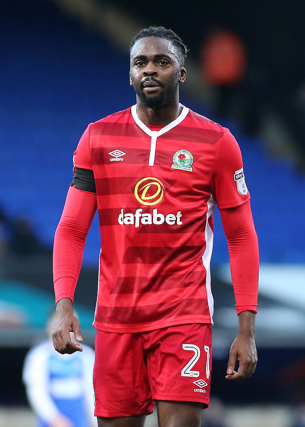 Blackburn Rovers' Hope Akpan in action<br />
<br />
Photographer David Shipman/CameraSport<br />
<br />
The EFL Sky Bet Championship - Ipswich Town v Blackburn Rovers - Saturday 14th January 2017 - Portman Road - Ipswich<br />
<br />
World Copyright © 2017 CameraSport. All rights reserved. 43 Linden Ave. Countesthorpe. Leicester. England. LE8 5PG - Tel: +44 (0) 116 277 4147 - admin@camerasport.com - www.camerasport.com