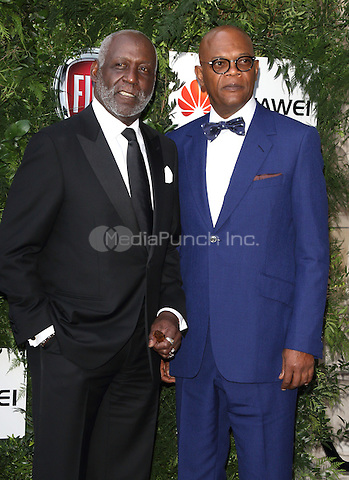 Samuel L Jackson and Richard Rountree at the One For The Boys Charity Ball, Victoria and Albert Museum, London on June 12th 2016<br />
CAP/ROS<br />
©Steve Ross/Capital Pictures /MediaPunch ***NORTH AND SOUTH AMERICAS ONLY***