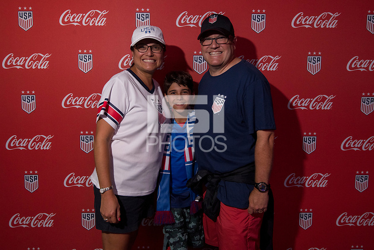 Lyon, FRA - July 1, 2019: The USWNT held Fan HQ before the semifinals of the FIFA Women's World Cup.