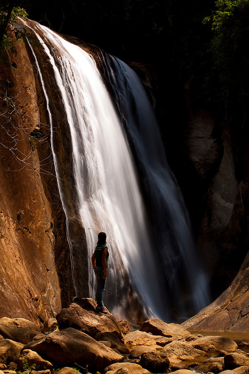 Santa Leopoldina_ES, Brasil...Cachoeira do Moxafongo em Santa Leopoldina...Moxafongo waterfall in Santa Leopoldina...Foto: LEO DRUMOND / NITRO