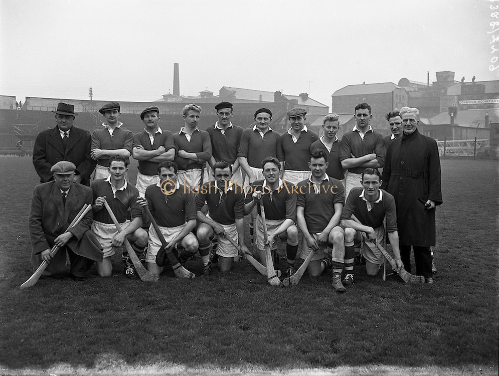 31/03/1957<br />
03/31/1957<br />
31 March 1957<br />
National Hurling League: Dublin v Cork at Croke Park, Dublin. Cork Team.