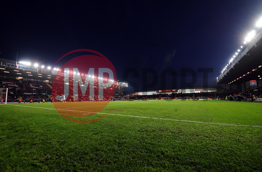 Ashton Gae under the lights - Photo mandatory by-line: Joe Meredith/JMP - Tel: Mobile:07966 386802 11/11/2012 - Bristol City v Charlton Athletic - SPORT - FOOTBALL - Championship - Bristol - Ashton Gate Stadium -