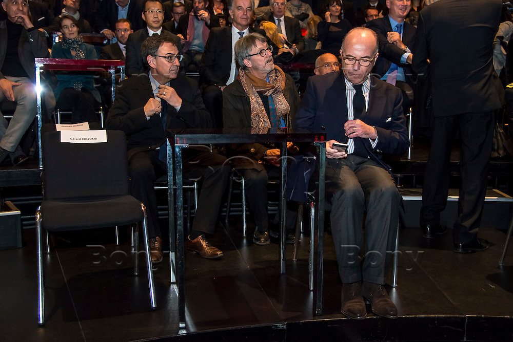 1er déplacement de Bernard Cazeneuve en tant que 1er ministre - Lyon 08 Décembre 2016<br />
Visite de l’Institut de Recherche Technologique Bioaster.