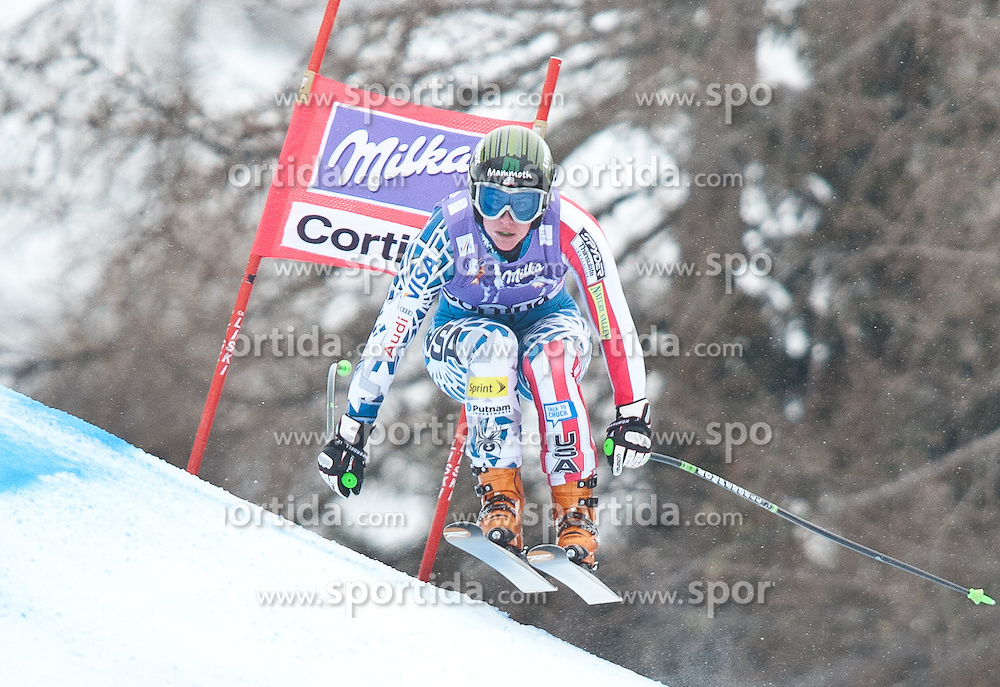 20.01.2011, Tofana, Cortina d Ampezzo, ITA, FIS World Cup Ski Alpin, Lady, Cortina, Abfahrt 2. Training, im Bild Stacey Cook (USA, #27) // Stacey Cook (USA) during FIS Ski Worldcup ladies downhill second training at pista Tofana in Cortina d Ampezzo, Italy on 20/1/2011. EXPA Pictures © 2011, PhotoCredit: EXPA/ J. Groder