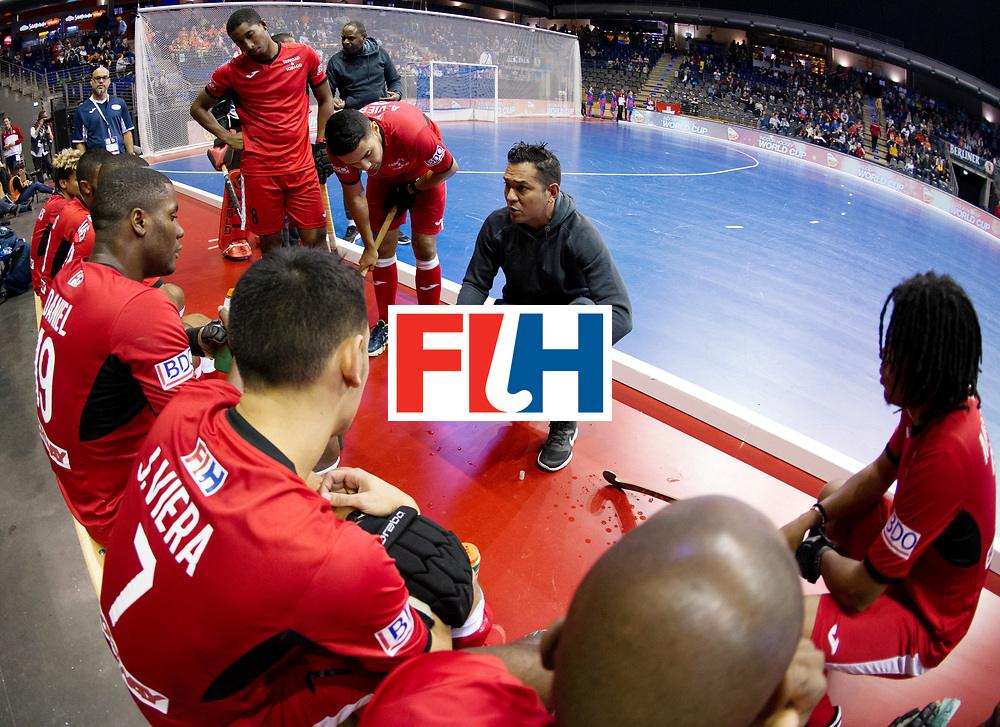 BERLIN - Indoor Hockey World Cup<br />
Men: Germany - Trinidad & Tobago<br />
foto: GOVIA Raphael.<br />
WORLDSPORTPICS COPYRIGHT FRANK UIJLENBROEK