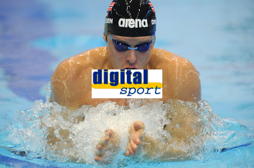 SWIMMING - EUROPEAN CHAMPIONSHIPS SHORT COURSE 2011 - SZCZECIN (POL) - DAY 3 - 10/12/2011 - PHOTO : STEPHANE KEMPINAIRE / KMSP / DPPI - <br />
MEN'S 50 M BREASTSTROKE - HEATS - ALEXANDER DALE OEN (NOR)