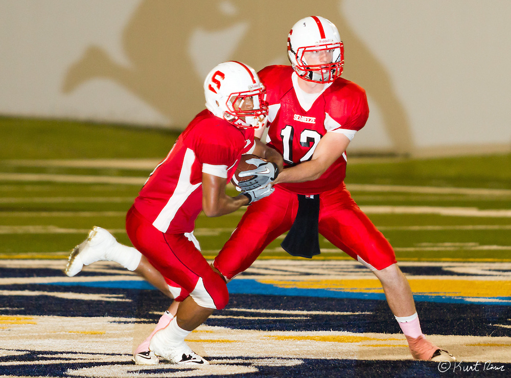 High school football with Palm Bay Bayside against Seabreeze at Municipal Stadium in Daytona Beach on Thursday, Oct. 13, 2011. Seabreeze won 35-31.