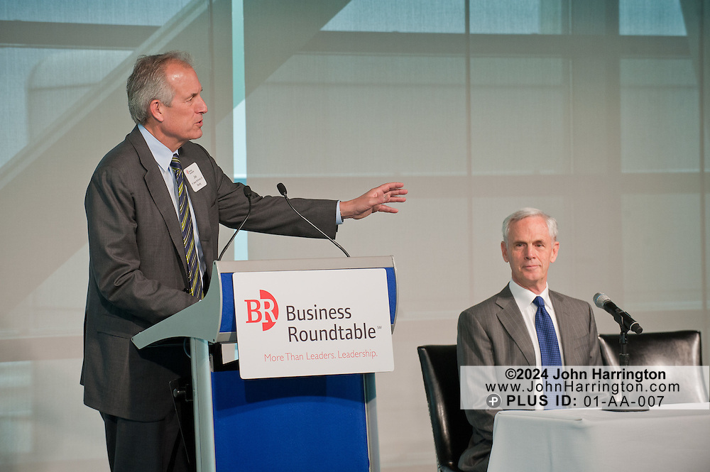 The annual Business Roundtable meeting at the Newseum in Washington, DC on November 15th, 2011.