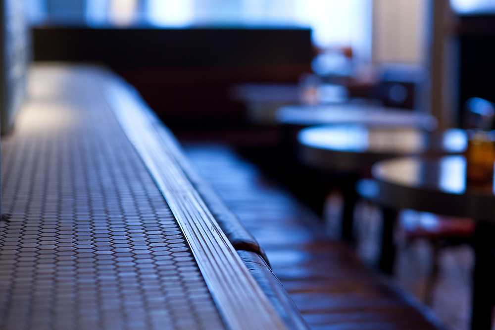 Interior photographs of Philemon Bar in Montreal, Quebec