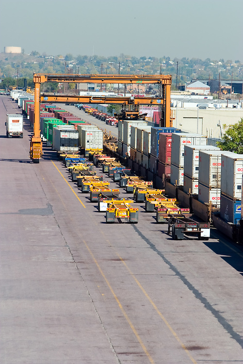 Intermodal Freight Yard Denver, CO Photography by Nick Suydam