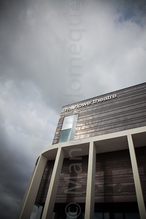 © London News Pictures. 08/09/11. On the 4th of October 2011 the curtain will rise on the Marlowe Theatre a spectacular new landmark theatre for Canterbury and the South East. Building started on the £25.6m project in May 2009. Picture credit should read Manu Palomeque/LNP