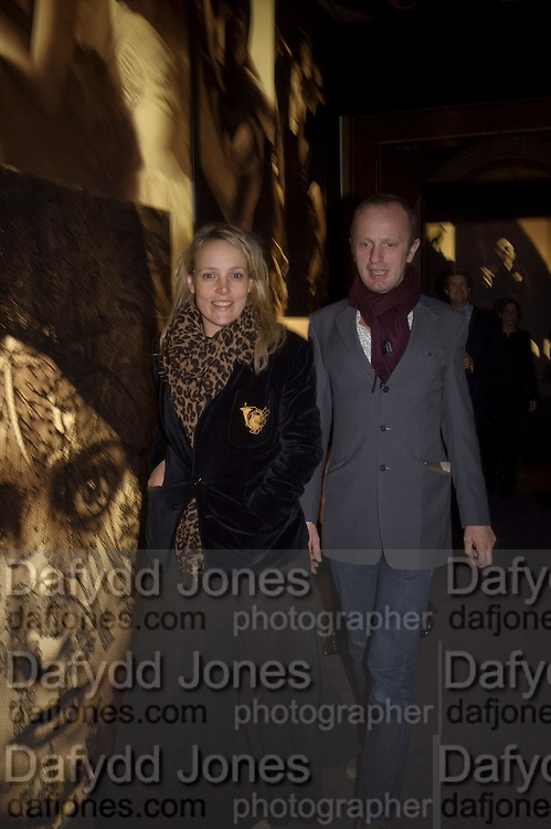 BAY GARNETT AND JOHNNY SHAND KIDD, Vanity Fair Portraits: Photographs 1913-2008. Hosted by Burberry and Vanity Fair. National Portrait Gallery. London. 9 February 2008. *** Local Caption *** -DO NOT ARCHIVE-© Copyright Photograph by Dafydd Jones. 248 Clapham Rd. London SW9 0PZ. Tel 0207 820 0771. www.dafjones.com.
