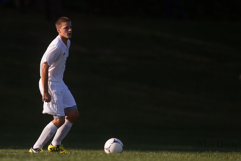 Pitman High School Boys Soccer vs. Gloucester City High School at Alcyon Park in Pitman, NJ on Wednesday October 10, 2012. (photo / Mat Boyle)