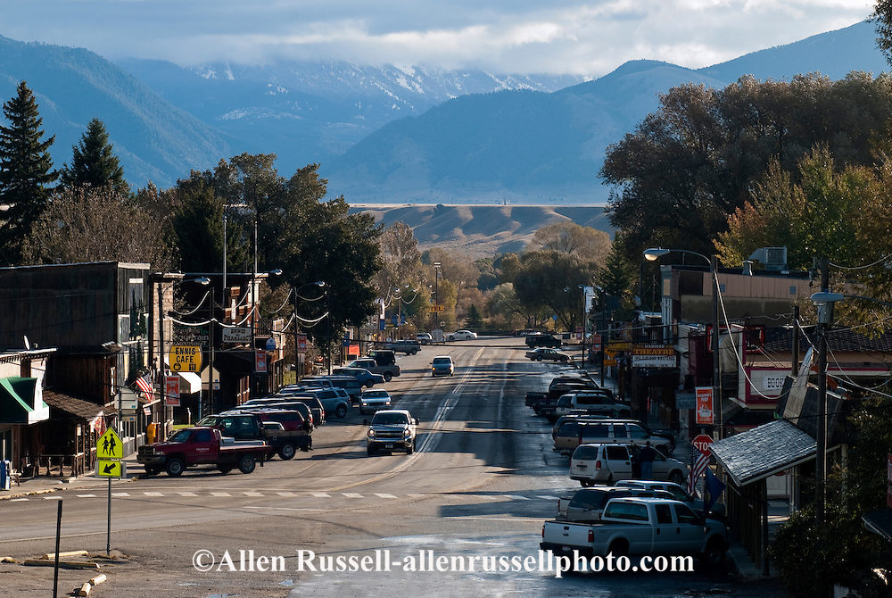 Ennis, Montana, Main Street