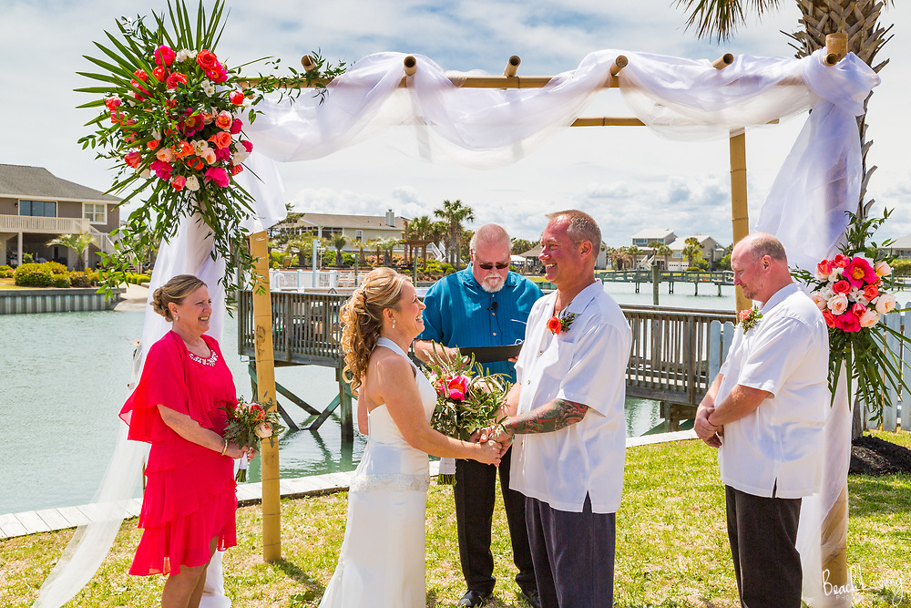Shawn and Cheryl Ann Wedding, Garden City Beach