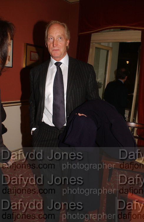 Charles Dance. Opening night of Embers, Duke of York's theatre. St. Martin's Lane. London. 1 March 2006. ONE TIME USE ONLY - DO NOT ARCHIVE © Copyright Photograph by Dafydd Jones 66 Stockwell Park Rd. London SW9 0DA Tel 020 7733 0108 www.dafjones.com