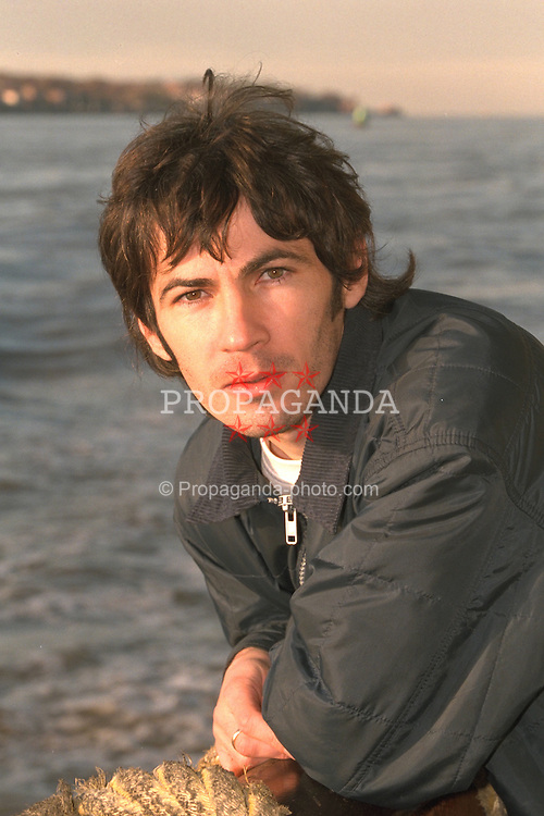 LIVERPOOL, ENGLAND - Liverpool band Space photographed on a Mersey Ferry in Liverpool. Tommy Scott. (Pic by David Rawcliffe/Propaganda)