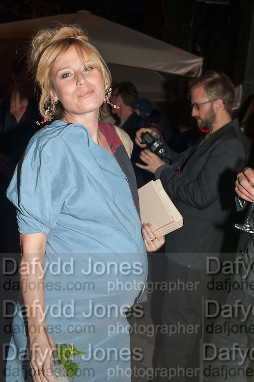 ROISIN MURPHY; SEBASTIANO PROPERZI, Dinner to celebrate the opening of the first Berluti lifestyle store hosted by Antoine Arnault and Marigay Mckee. Harrods. London. 5 September 2012.