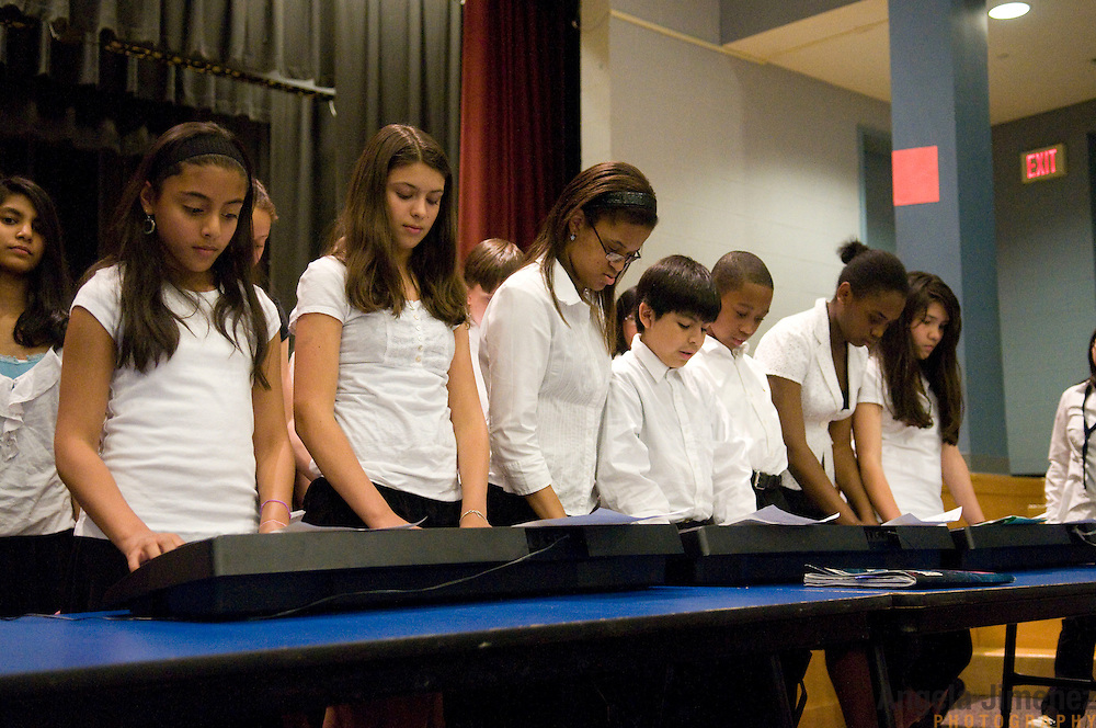 The spring Project Music concert is photographed in Stamford, Connecticut on May 7, 2010. ..Photo by Angela Jimenez .www.angelajimenezphotography.com