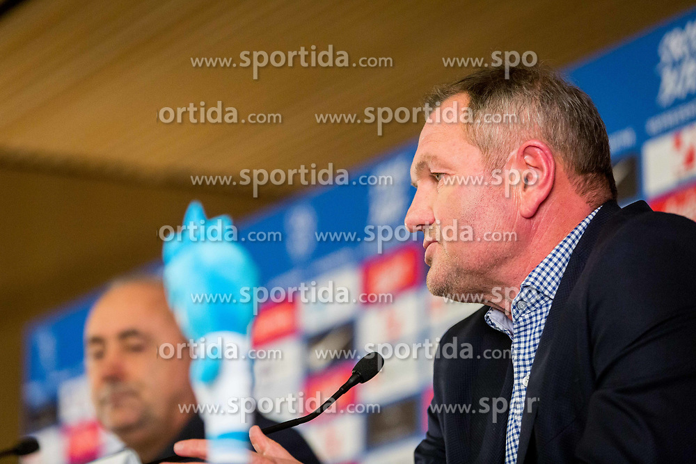 Matjaz Kek, new head coach of National team Slovenia during Press conference of new head coach of Team Slovenia, on November 27, 2018 in National Football Centre, Brdo pri Kranju, Slovenia. Photo by Ziga Zupan / Sportida