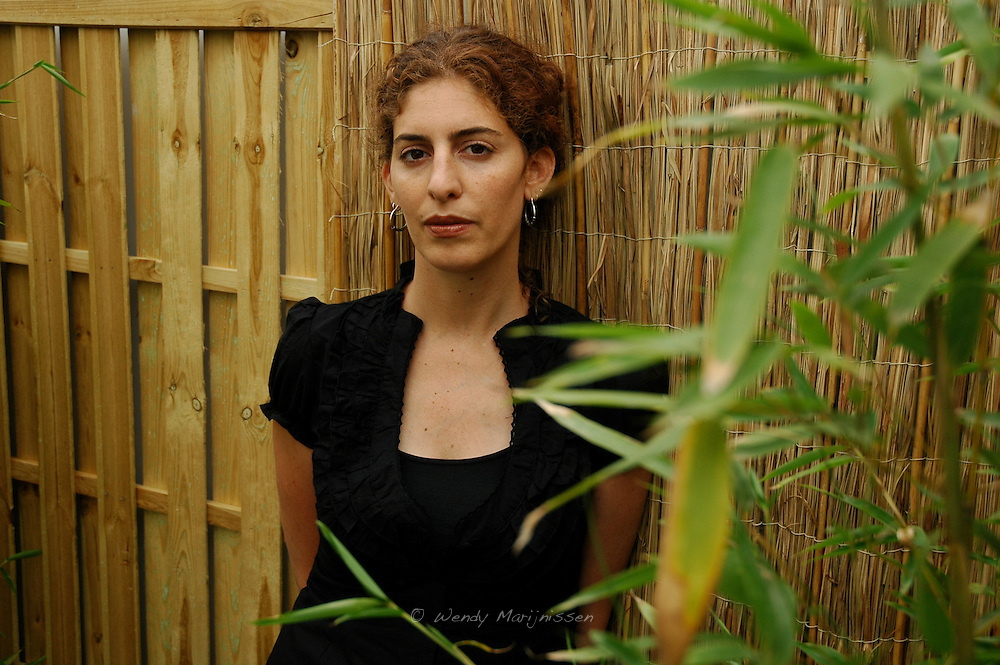 Palestinian filmmaker AnneMarie Jacir in Cannes with her movie 'Salt of this sea'. Selected in 'Un certain regard' at the film festival. Cannes, France, 2008