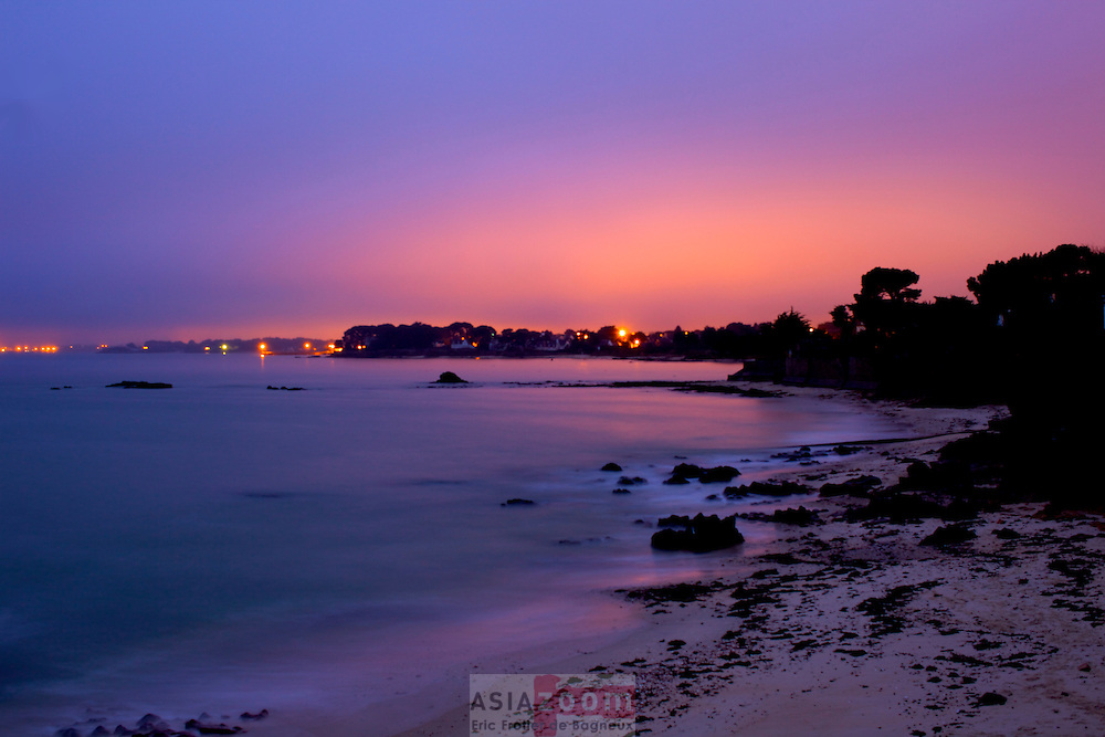 Lever de Soleil a Kerhostin, Presqu'il de Quiberon, Decembre 2013