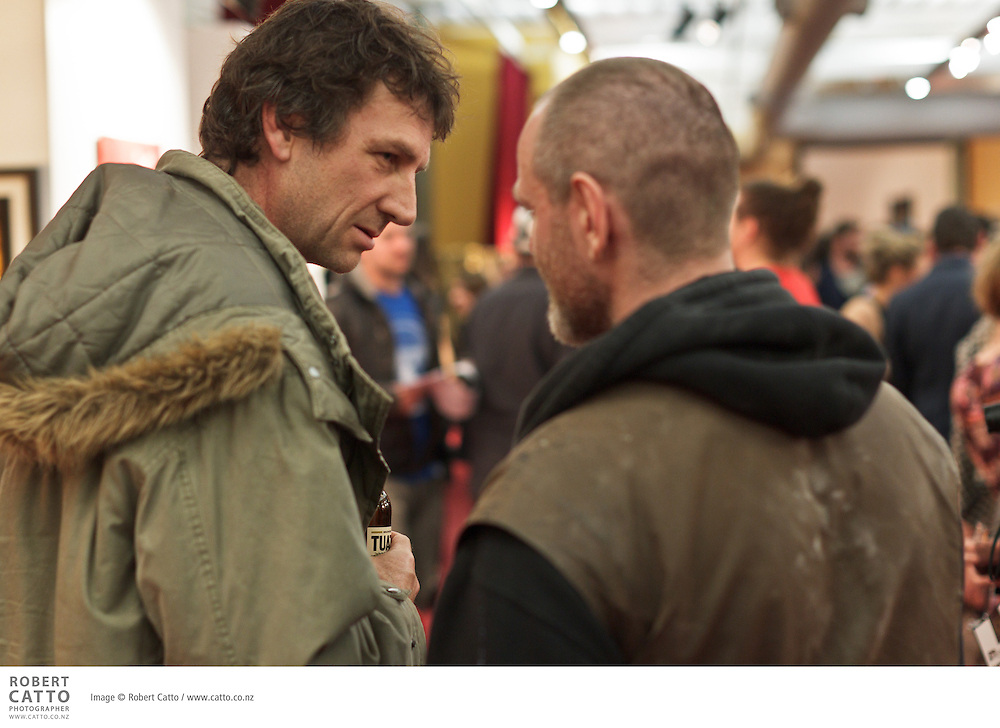 Unscripted gave an opportunity for crew and artists from Wellington's film industry to exhibit their own personal work, in the gallery of the St James Theatre. Media included illustration, jewelry, costume, sculpture, 3D animation and many more.