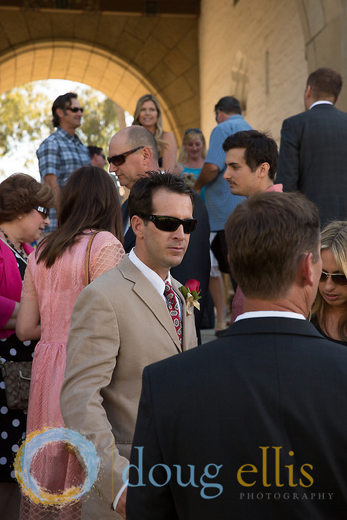 Wedding at the Santa Barbara courthouse for Andrea and Stephen, April 2014.