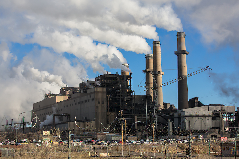The San Juan Generating Plant just outside of Farmington, New Mexico in the Four Corners region, deemed an 'energy Sacrifice Zone," by the Nixon administration, is one of America's largest coal plants.