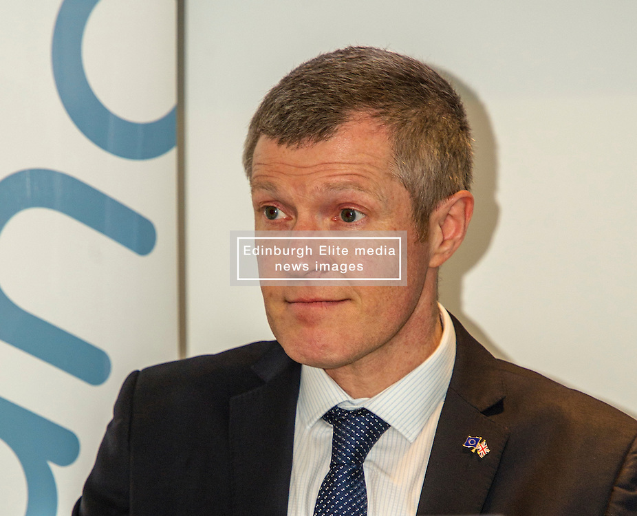 Pictured: <br />
Scottish Liberal Party leader Willie Rennie delivered an address to Reform Scotland. This is the third event, organised by Shepherd and Wedderburn, in the think tank's series of speeches on the Scottish Government's tax and spending plans.<br />
<br />
Ger Harley | EEm 28 February 2017