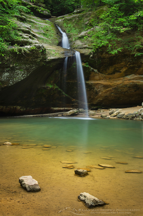 Old Man's Cave Lower Falls, Hocking Hills State Park Ohio