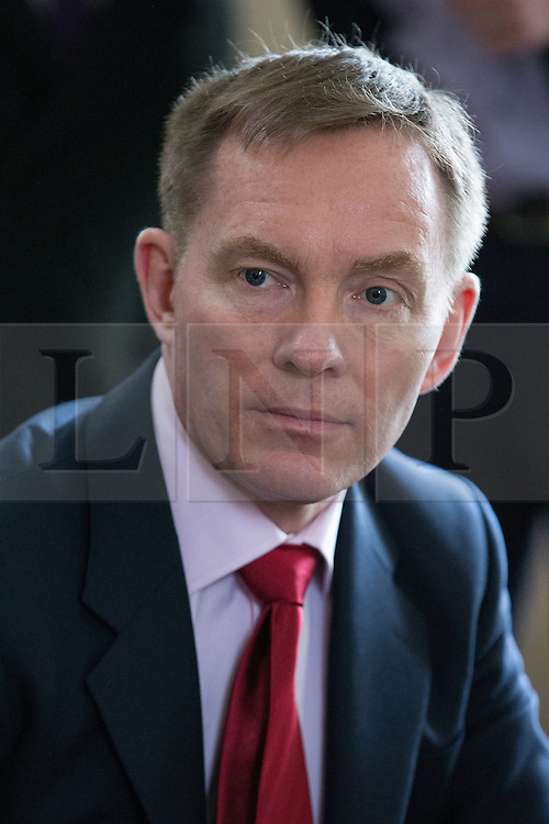 © Licensed to London News Pictures . 04/02/2014 . Sale , UK . CHRIS BRYANT . Rachel Reeves , MP for Leeds West and Shadow Secretary of State for Work and Pensions and Chris Bryant , MP for Rhondda and Shadow Minister for Welfare Reform , join Labour candidate Mike Kane on the campaign trail ahead of the Wythenshawe and Sale East by-election , following the death of MP Paul Goggins . They visit the home of Tony Gunning (51) who suffers from hereditary adult polycystic kidney disease and is on dialysis , who says he is affected by the bedroom tax . Photo credit : Joel Goodman/LNP
