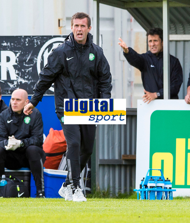 16/07/14 UEFA CHAMPIONS LEAGUE 2ND RND QUALIFIER<br />
KR REYKJAVIK v CELTIC<br />
KR-VOLLUR STADIUM - REYKJAVIK<br />
Celtic manager Ronny Deila