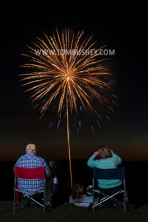 Hamptonburgh, New York - Orange County’s 2017 Freedom Fest fireworks show was held at Thomas Bull Memorial Park on July 15, 2017. The event featured music followed by fireworks.