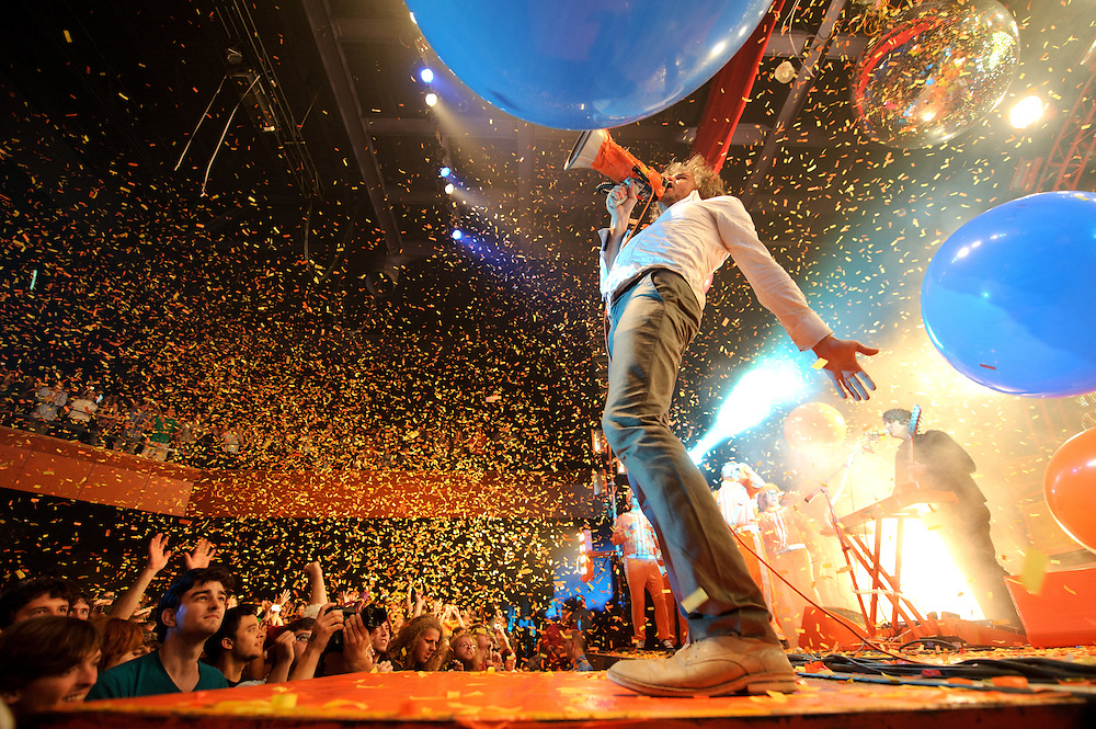Photos of American rock band The Flaming Lips performing at the Pageant in St. Louis on September 17, 2010.