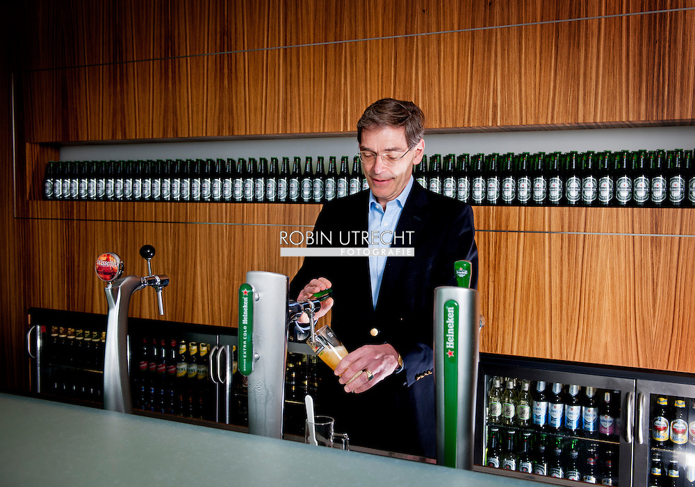 AMSTERDAM - portret van financieel directeur René Hooft Graafland van Heineken COPYRIGHT ROBIN UTRECHT
