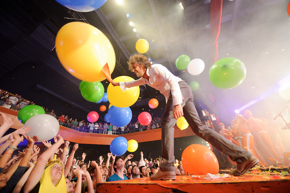 Photos of American rock band The Flaming Lips performing at the Pageant in St. Louis on September 17, 2010.