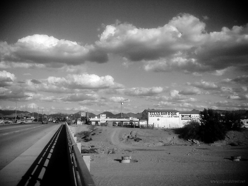 All of these images were taken with my Blackberry while on my first Walkabout around the West Coast. The photos can be seen on my blog, along with my prolific prose about the art of the Walkabout and the stories I found along the way, www.blog.crystalstreet.net