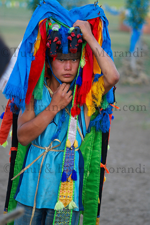 Mongolie. Centre d'initiation chamanique. Shaman. Chamane. // Shamanisme initiation centre. Mongolia