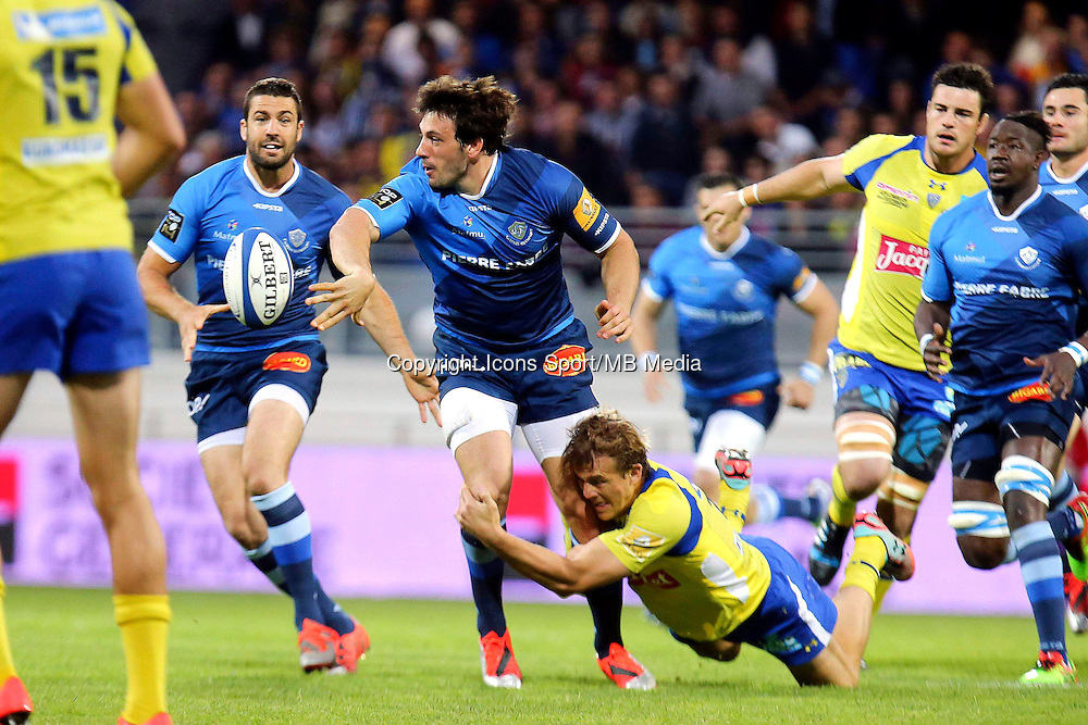 Remi Lamerat - 25.04.2015 - Castres / Clermont - 23eme journee de Top 14<br />
Photo : Laurent Frezouls / Icon Sport