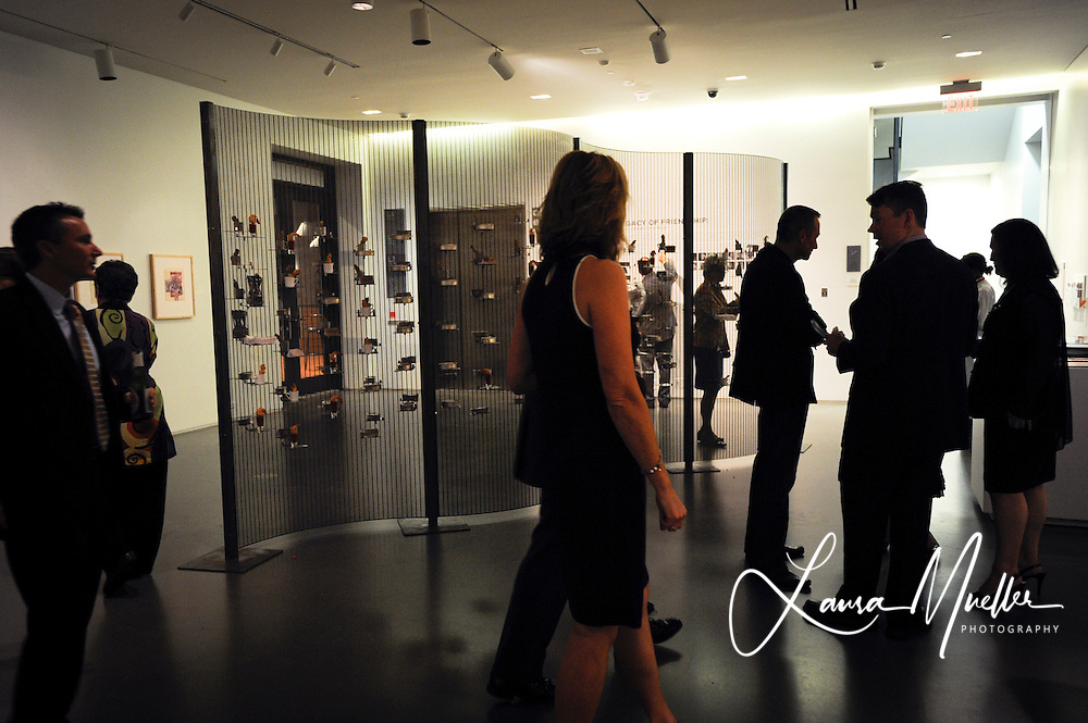 20120323 Return to Modern: An Evening of an Era, a fundraiser for the Bechtler, takes its theme from the exhibition Mid-Century Modernism: 1957 and the Bechtler Collection. The event will be held this Friday, March 23 from 7 to 11 p.m. at the museum. Vintage modern cocktail attire is encouraged..Honoree: Bob Bertges, Wells Fargo Executive Vice President..photo by Laura Mueller.www.lauramuellerphotography.com