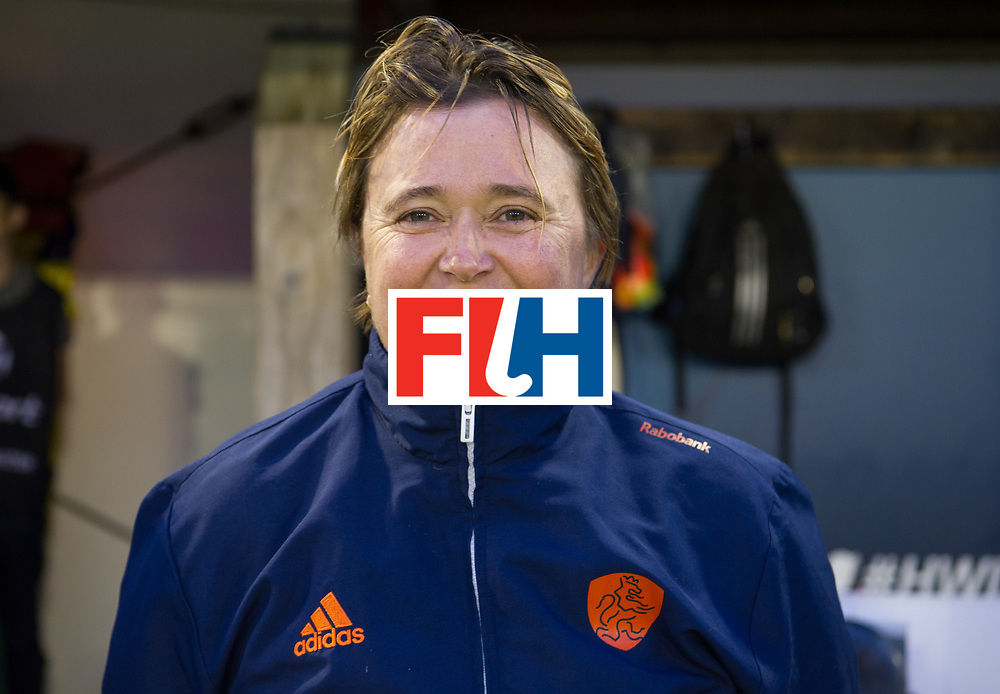 AUCKLAND - Sentinel Hockey World League final women<br />
Match id:10318<br />
18 NED v KOR (Semi Final)<br />
Foto: Alyson ANNAN Head Coach <br />
<br />
WORLDSPORTPICS COPYRIGHT FRANK UIJLENBROEK