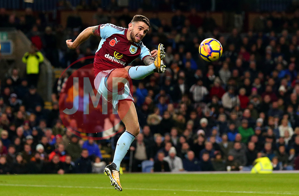 Caption Correction: Robbie Brady of Burnley tries to control the ball - Mandatory by-line: Robbie Stephenson/JMP - 30/10/2017 - FOOTBALL - Turf Moor - Burnley, England - Burnley v Newcastle United - Premier League