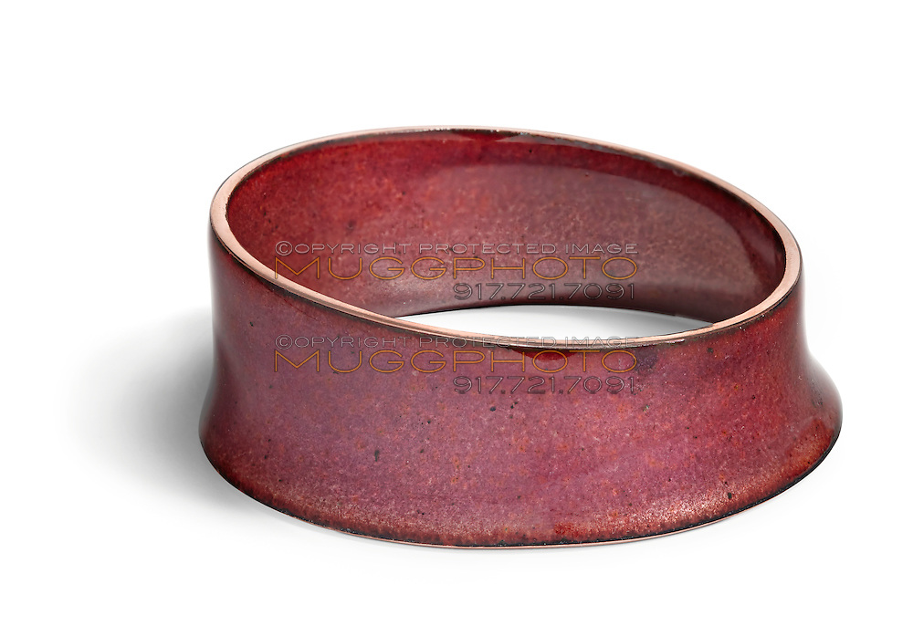 Handmade enamel jewelry by Kiln Design Studio.