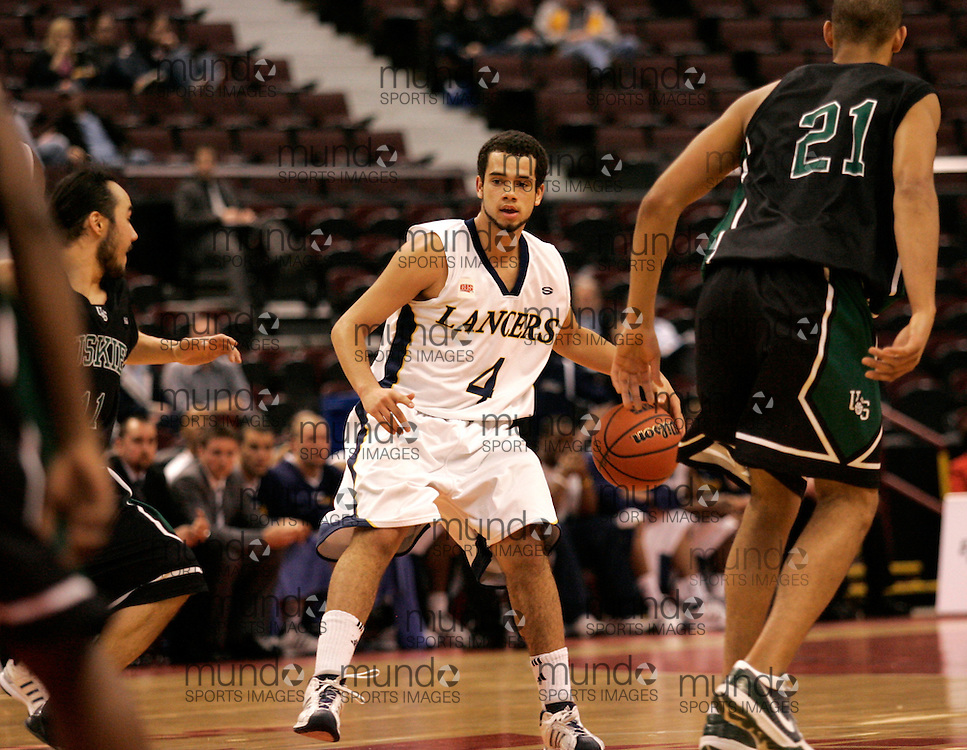 CIS Basketball Champioships-Ottawa, March 19, 2010, Windsor Lancers-Josh Collins
